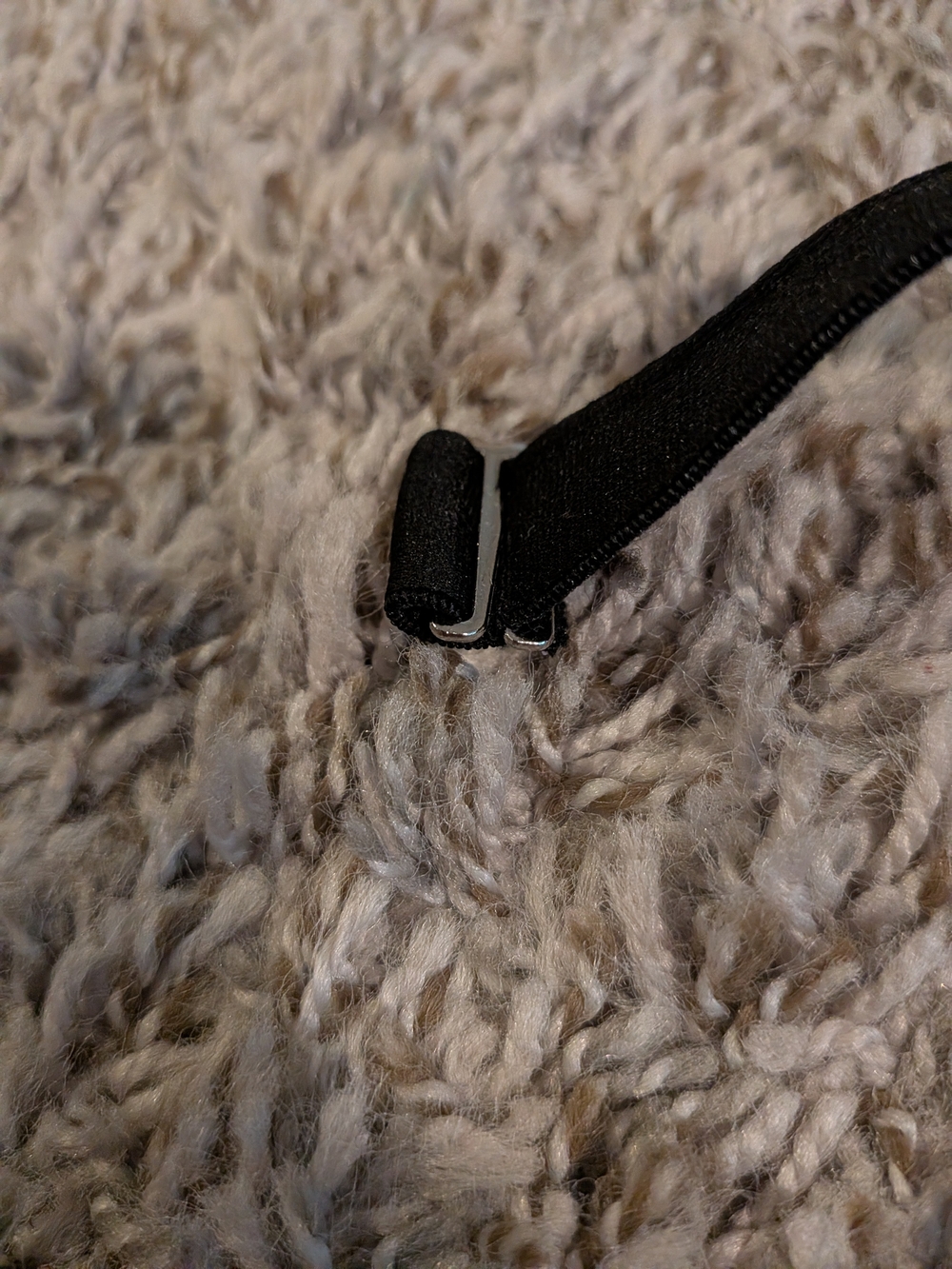 Leopard Print Triangle Bralette - Black Trim Nwot - Picture 4 of 7